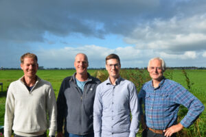 Johan, Moos, Gertjan en Huugh