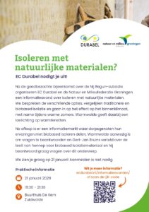 Flyer biobased isoleren